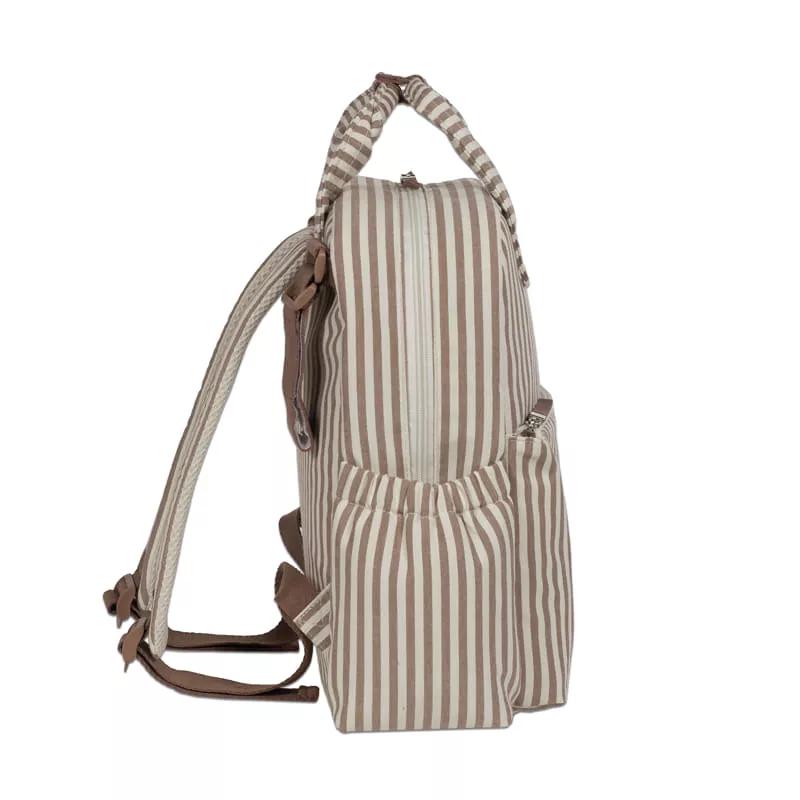 Mochila Praline Rayas Moka Walking Mum