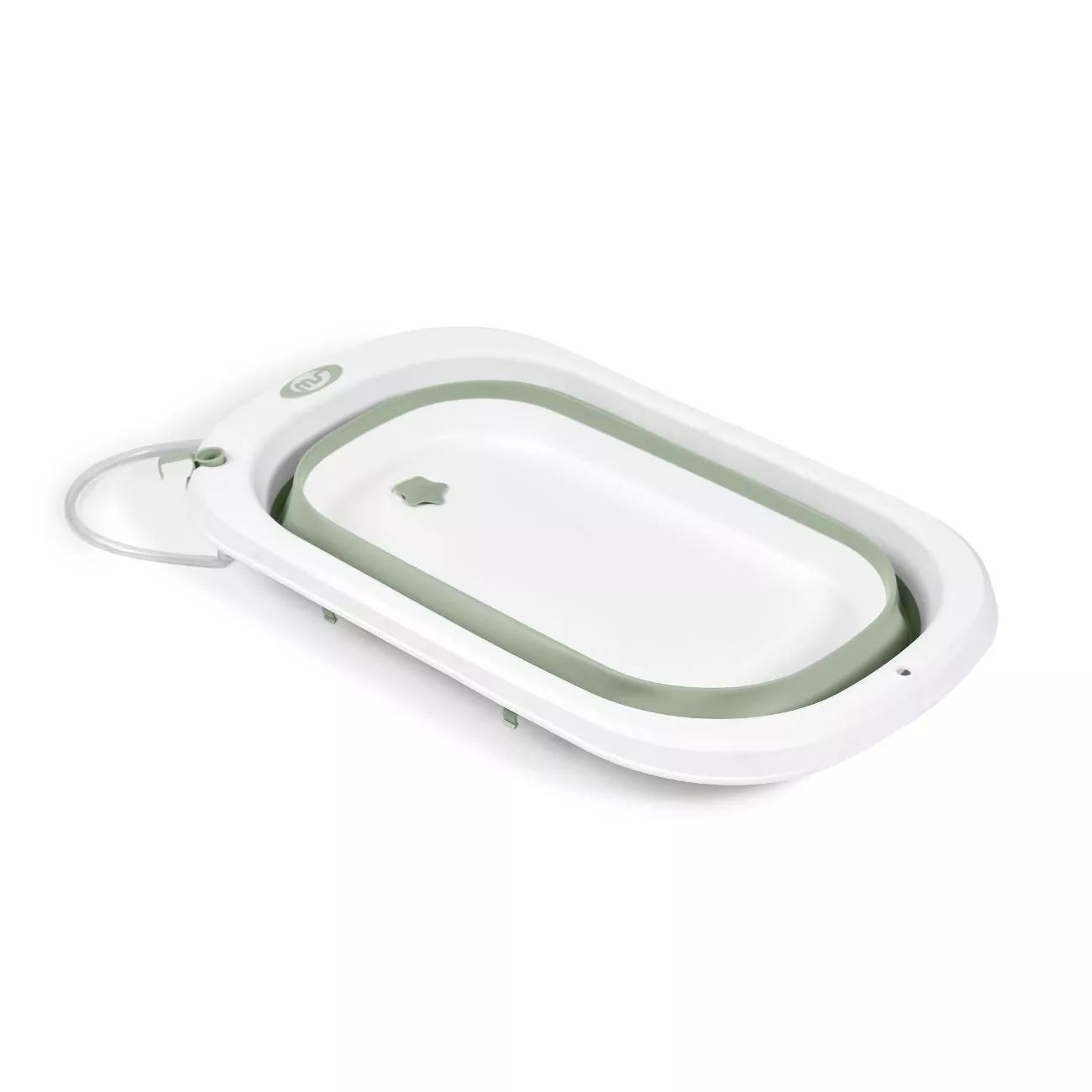 Bañera plegable con cambiador Zoe Verde