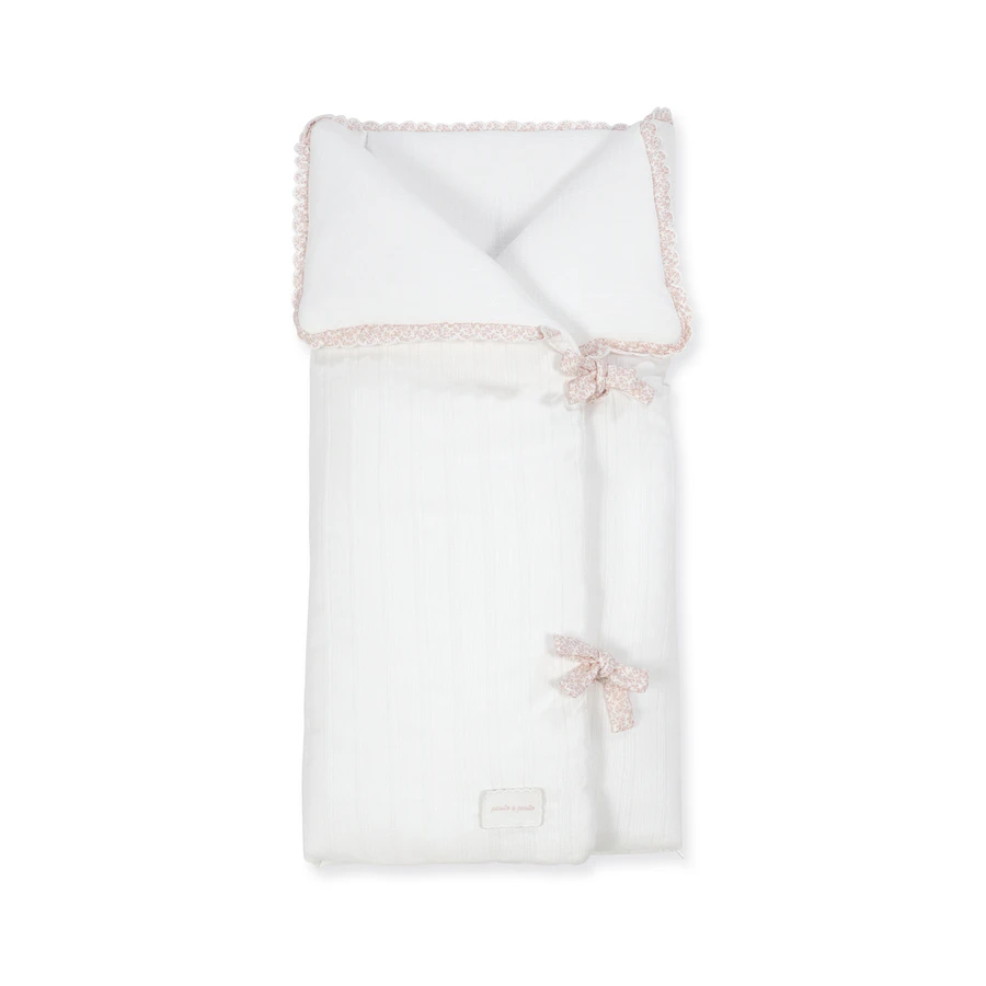 Saco Arrullo - Manta de bebe Maison Tender Flores Pasito a Pasito