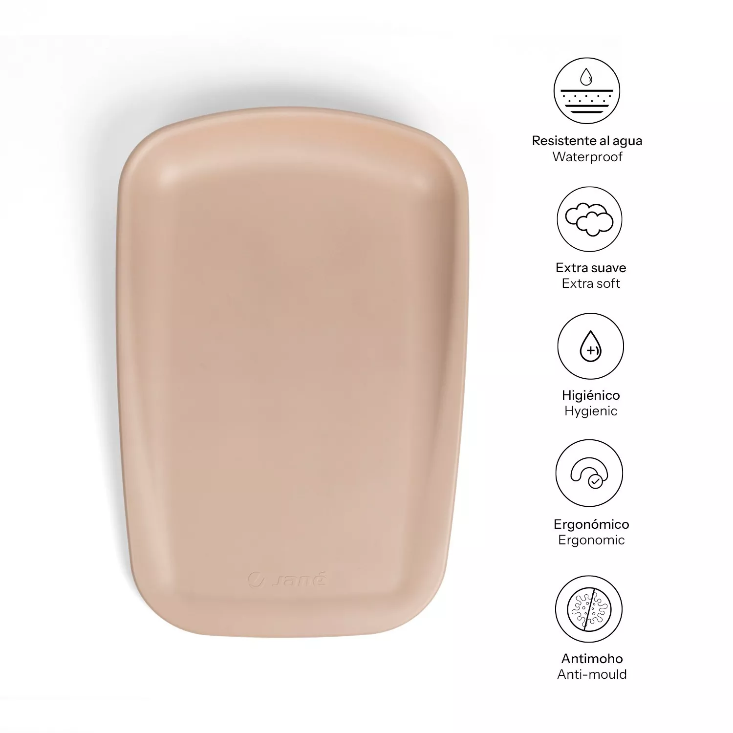 Cambiador blando silicona Jane