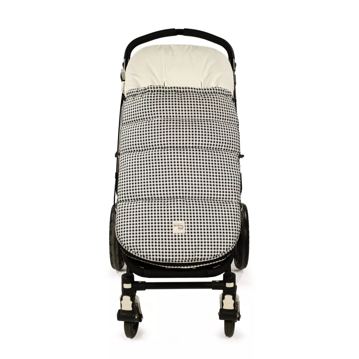 Saco de Silla Invierno I Love Vichy Negro Walking Mum