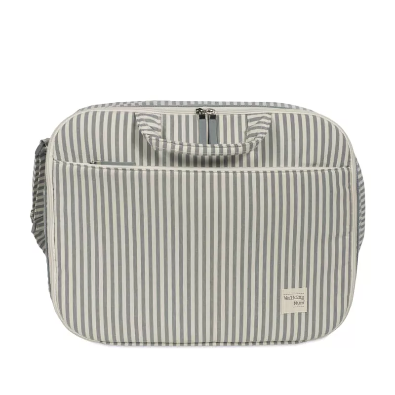 Maleta Praline Rayas Matcha Walking Mum