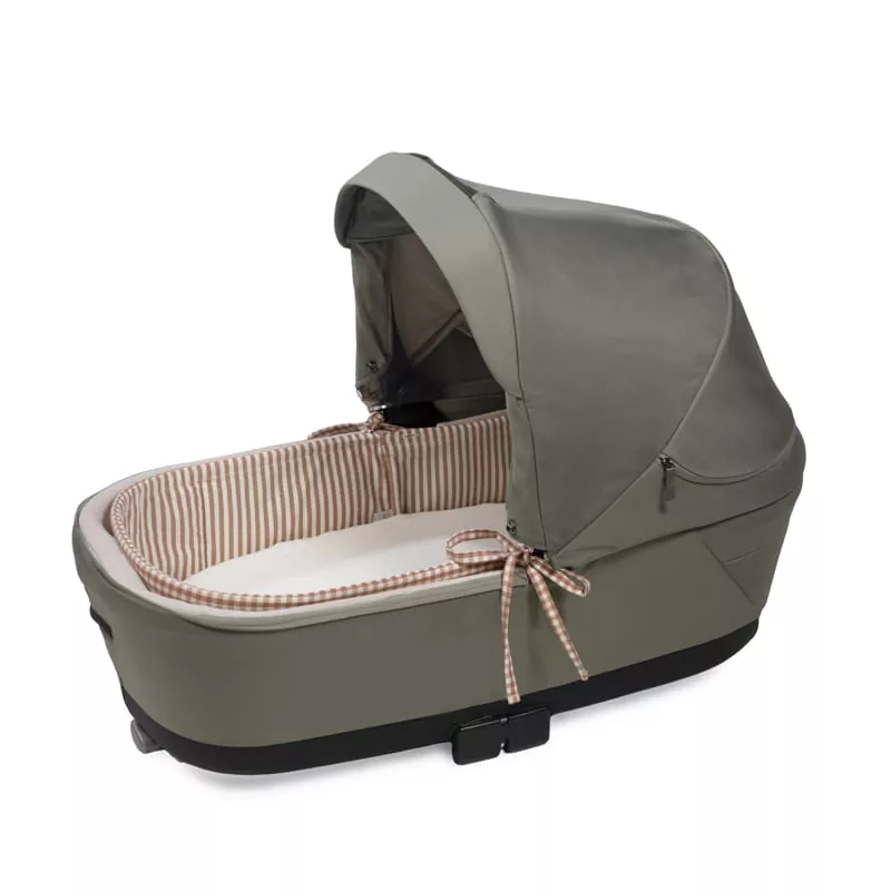 Cubre cuco con Varillas - sabana ajustable Praline Moka Walking Mum