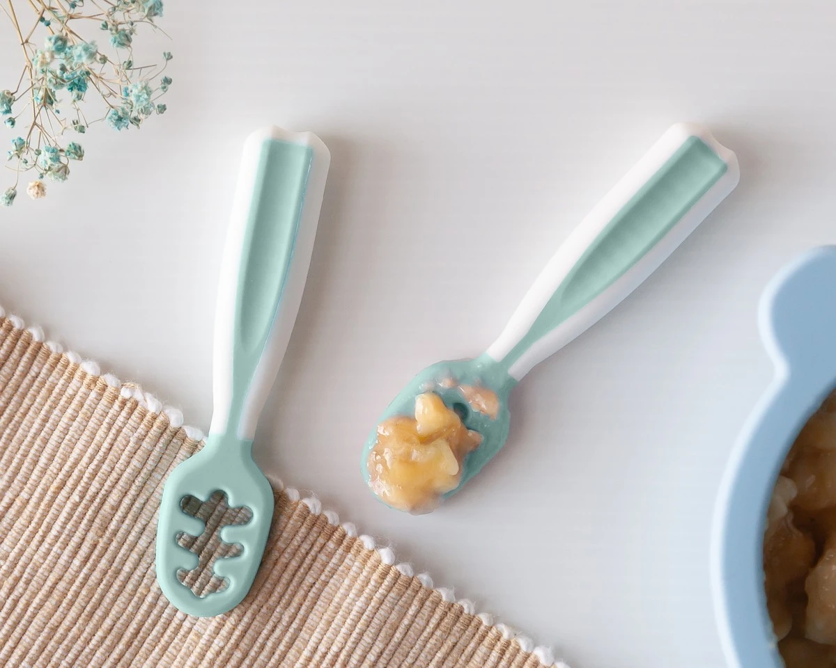 Set 2 Precucharas para Bebes Salvia