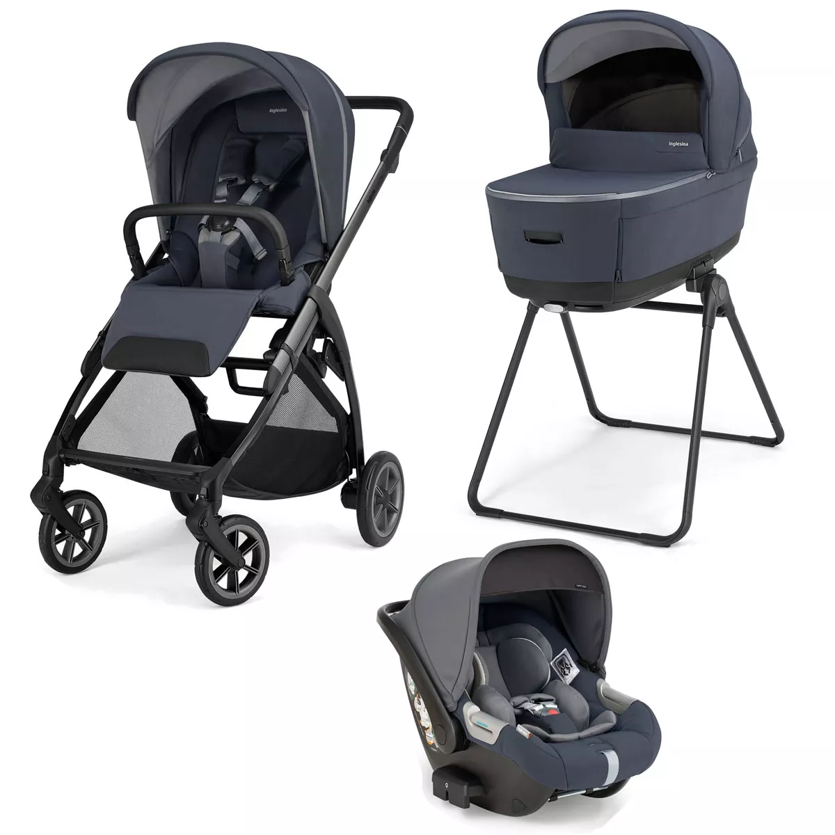 Inglesina Electa Trio Darwin Infant Roof Top BLue