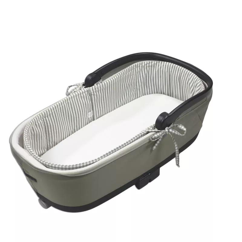 Cubre cuco con Varillas - sabana ajustable Praline Matcha Walking Mum