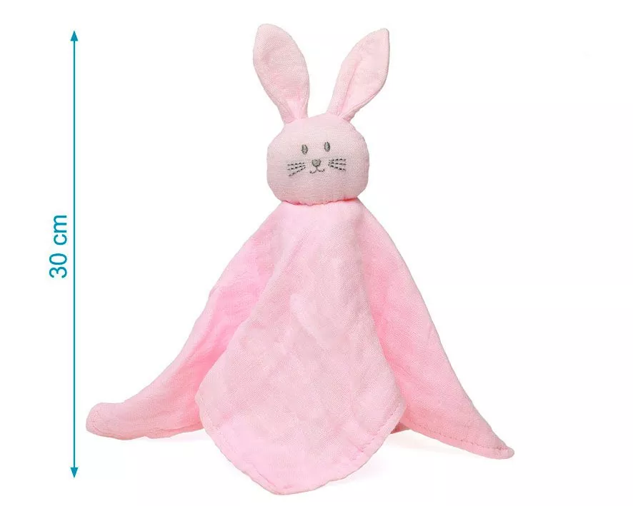 Doudou Conejo Bambu Rosa
