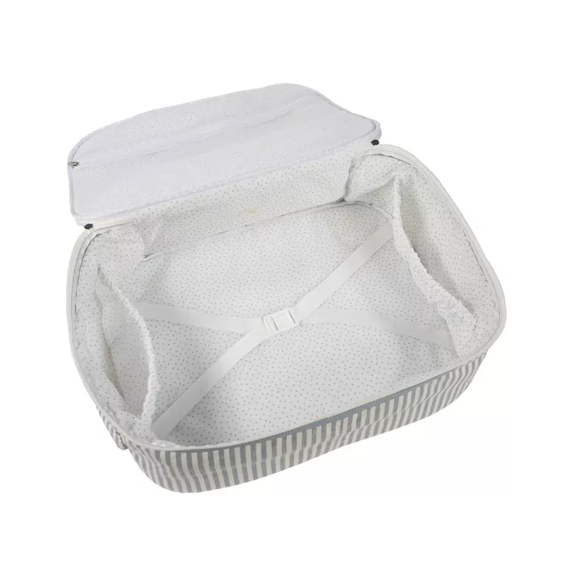 Maleta Praline Rayas Matcha Walking Mum