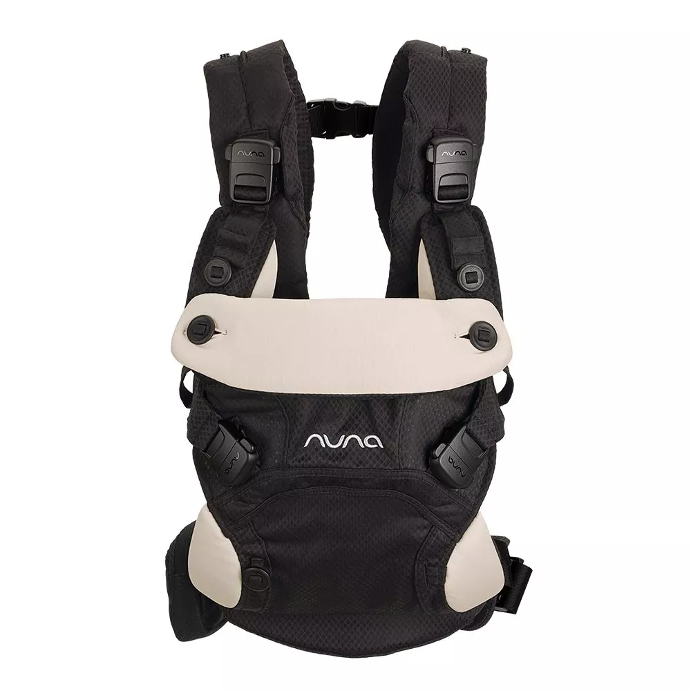 Mochila Portabebe Nuna Cudl Clik Caviar