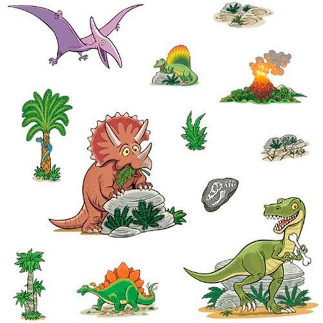 Pegatinas o Stickers   Dinosaurios