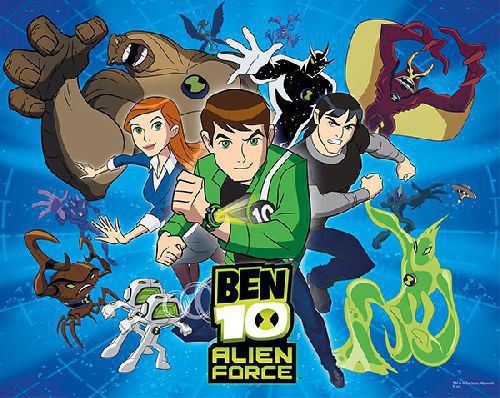  Foto Mural Ben 10 Alien Force